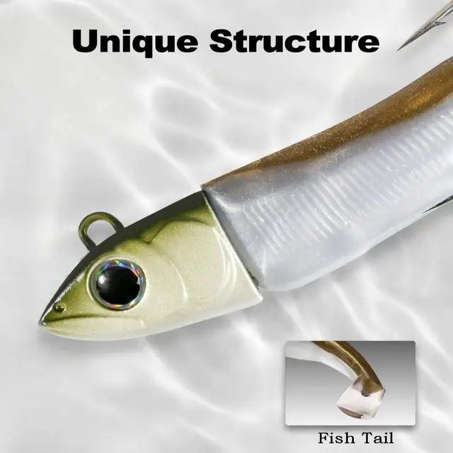 Señuelo de pesca suave de silicona Hunthouse · Señuelos