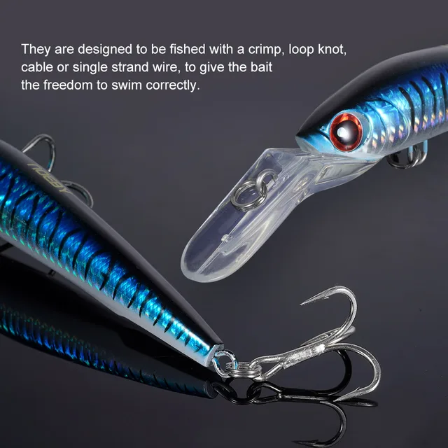 Señuelos de Pesca NOEBY Trolling, Artificiales para Atún y Mar