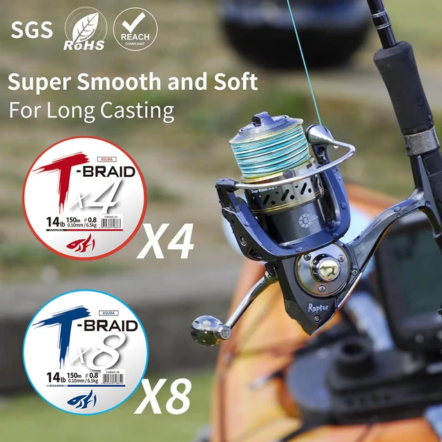 ThornsLine X8, línea de pesca trenzada · Líneas de pesca